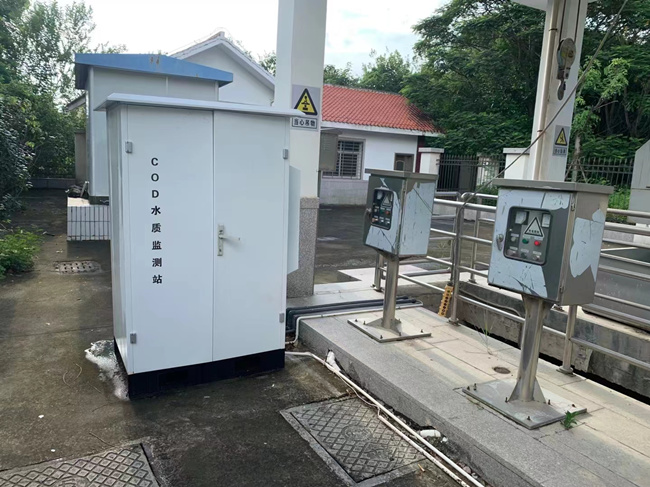 氨氮在線分析儀的現場圖